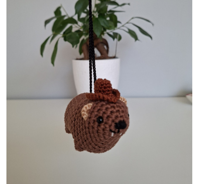 Awawa Hyrax in Cowboy Hat – Tiny Handmade Companion