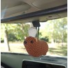 Chef Awawa Crochet Charm – Rear View Mirror Decoration or Keychain | Unique Coworker Gift | Kitchen Lover Gift | Rock Hyrax Fans Gift