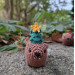 Christmas Tree Awawa – Handmade Crochet Rock Hyrax