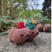 Christmas Tree Awawa – Handmade Crochet Rock Hyrax