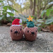 Christmas Tree Awawa – Handmade Crochet Rock Hyrax