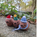 Christmas Tree Awawa – Handmade Crochet Rock Hyrax
