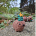 Christmas Tree Awawa – Handmade Crochet Rock Hyrax