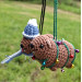 Crochet Awawa in Christmas Lights – A Tiny Holiday Companion