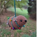 Crochet Awawa in Christmas Lights – A Tiny Holiday Companion