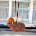 Crochet Halloween Hyrax (Awawa) collection - Count Dracula, Mummy awawa and awawa wearing a Candy Corn hat