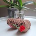 Crochet Rock Hyrax “Awawa” – Valentine’s Day Keychain / Bag Charm / Car charm