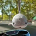 Cute crochet shark hanging rear view mirror charm or bag pendant