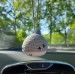 Cute crochet shark hanging rear view mirror charm or bag pendant