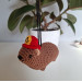 Cute handmade Awawa (rock hyrax) with a tiny fireman helmet