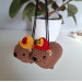 Cute handmade Awawa (rock hyrax) with a tiny fireman helmet