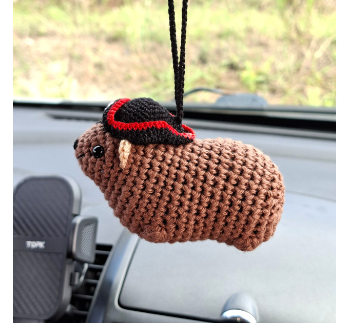 Handmade Crochet Pirate Hyrax (Awawa)