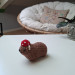 Handmade Crochet Rock Hyrax (Awawa) Charm – Collectible Aesthetic, Awawa wearing Sunflower, Bluebell or Mushroom hat