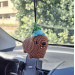 Handmade Crochet Rock Hyrax (Awawa) Charm – Collectible Aesthetic, Awawa wearing Sunflower, Bluebell or Mushroom hat
