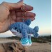 Tralalero Tralala Italian Brainrot Animal crochet plushie, keychain or bag charm