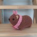 Baby Awawa Plush | Crochet Rock Hyrax | It’s a Girl / Boy Plush | Cute Nursery Plushie | Handmade Shower Gift