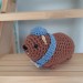 Baby Awawa Plush | Crochet Rock Hyrax | It’s a Girl / Boy Plush | Cute Nursery Plushie | Handmade Shower Gift