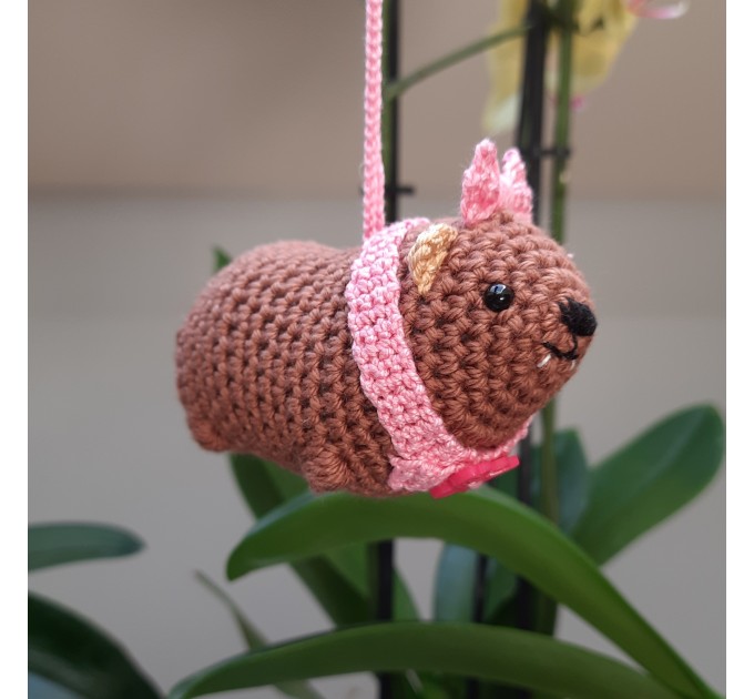 Baby Awawa Plush | Crochet Rock Hyrax | It’s a Girl / Boy Plush | Cute Nursery Plushie | Handmade Shower Gift
