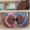 Baby Awawa Plush | Crochet Rock Hyrax | It’s a Girl / Boy Plush | Cute Nursery Plushie | Handmade Shower Gift