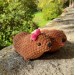 Crochet Rock Hyrax Plush | Chubby Awawa Plushie | Handmade Stuffed Animal | Cute Cozy Toy